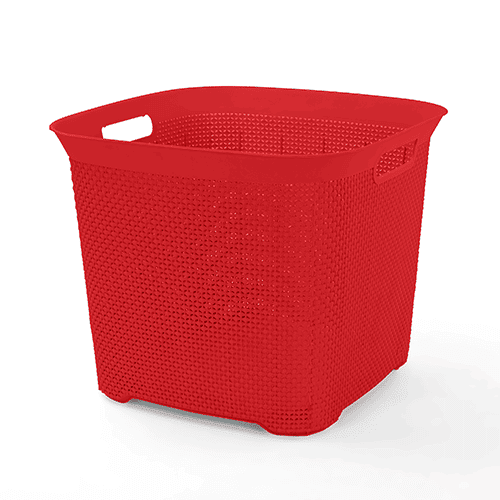 Laundry Basket BoBos Square Red | I-Kitchen